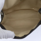 FENDI Zucca Canvas Pouch Brown Blackyk11460