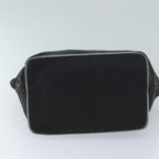 FENDI Hand Bag Canvas Blackyk11461