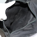 FENDI Zucchino Canvas Boston Bag Blackyk11470