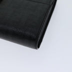 FENDI Zucchino Canvas Long Wallet Blackyk11478