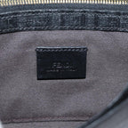 FENDI Zucchino Canvas Long Wallet Blackyk11478