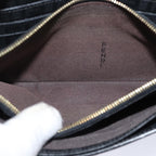 FENDI Zucchino Canvas Long Wallet Blackyk11478