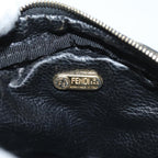 FENDI Zucca Canvas Pouch Brown Blackyk11488