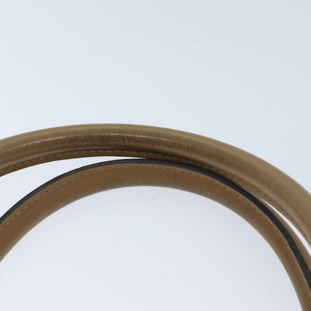 FENDI Zucca Canvas Boston Bag Brown Blackyk11516