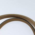 FENDI Zucca Canvas Boston Bag Brown Blackyk11516