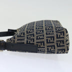 FENDI Zucchino Canvas Hand Bag Navyyk11547