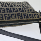FENDI Zucchino Canvas Hand Bag Navyyk11547