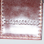 FENDI Zucca Canvas Hand Bag Brown Blackyk11574