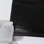 FENDI Zucca Canvas Wallet Black Brownyk11705
