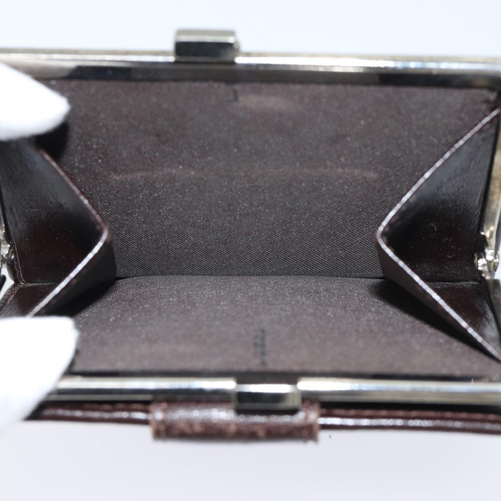 FENDI Zucca Canvas Wallet Black Brownyk11705