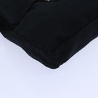 FENDI Mamma Baguette Shoulder Bag Nylon Blackyk11728