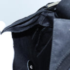 FENDI Mamma Baguette Shoulder Bag Nylon Blackyk11728