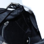 FENDI Mamma Baguette Shoulder Bag Nylon Blackyk11728