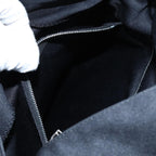 FENDI Mamma Baguette Shoulder Bag Nylon Blackyk11728