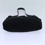 FENDI Mamma Baguette Shoulder Bag Nylon Blackyk11728