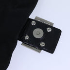 FENDI Mamma Baguette Shoulder Bag Nylon Blackyk11760