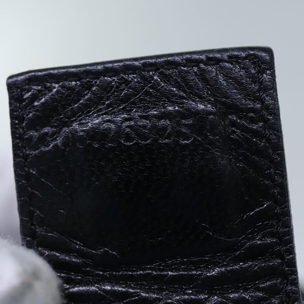 FENDI Mamma Baguette Shoulder Bag Nylon Blackyk11760