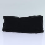 FENDI Mamma Baguette Shoulder Bag Nylon Blackyk11760