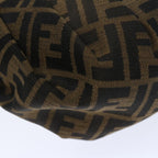 FENDI Zucca Canvas mini Hand Bag Brownyk11776