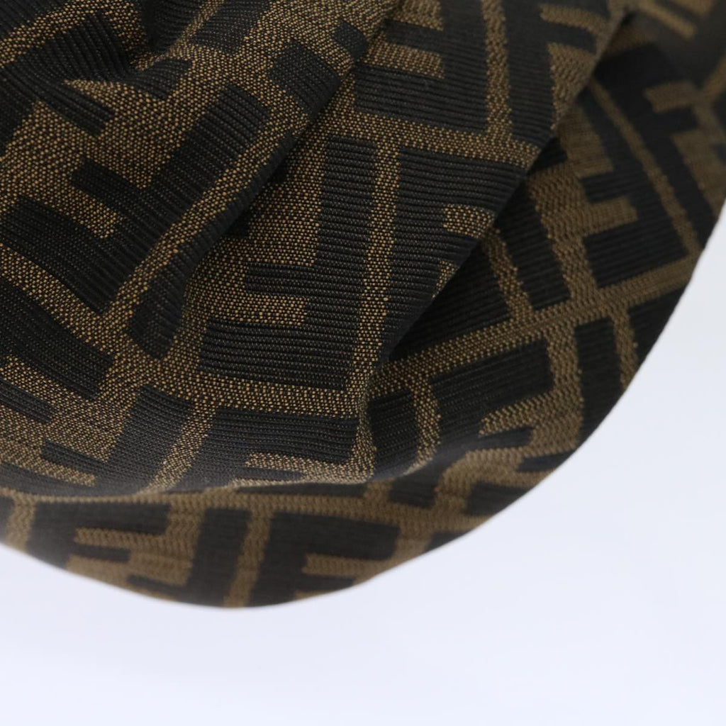 FENDI Zucca Canvas mini Hand Bag Brownyk11776