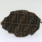 FENDI Zucca Canvas mini Hand Bag Brownyk11776