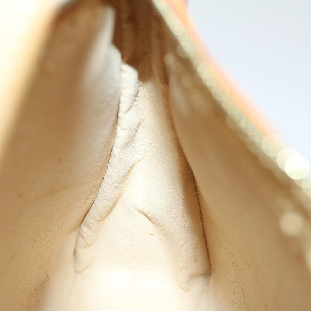 FENDI Zucchino Canvas Accessory Pouch Coated Canvas Orangeyk11786