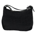 FENDI Zucchino Canvas Hand Bag Blackyk11960