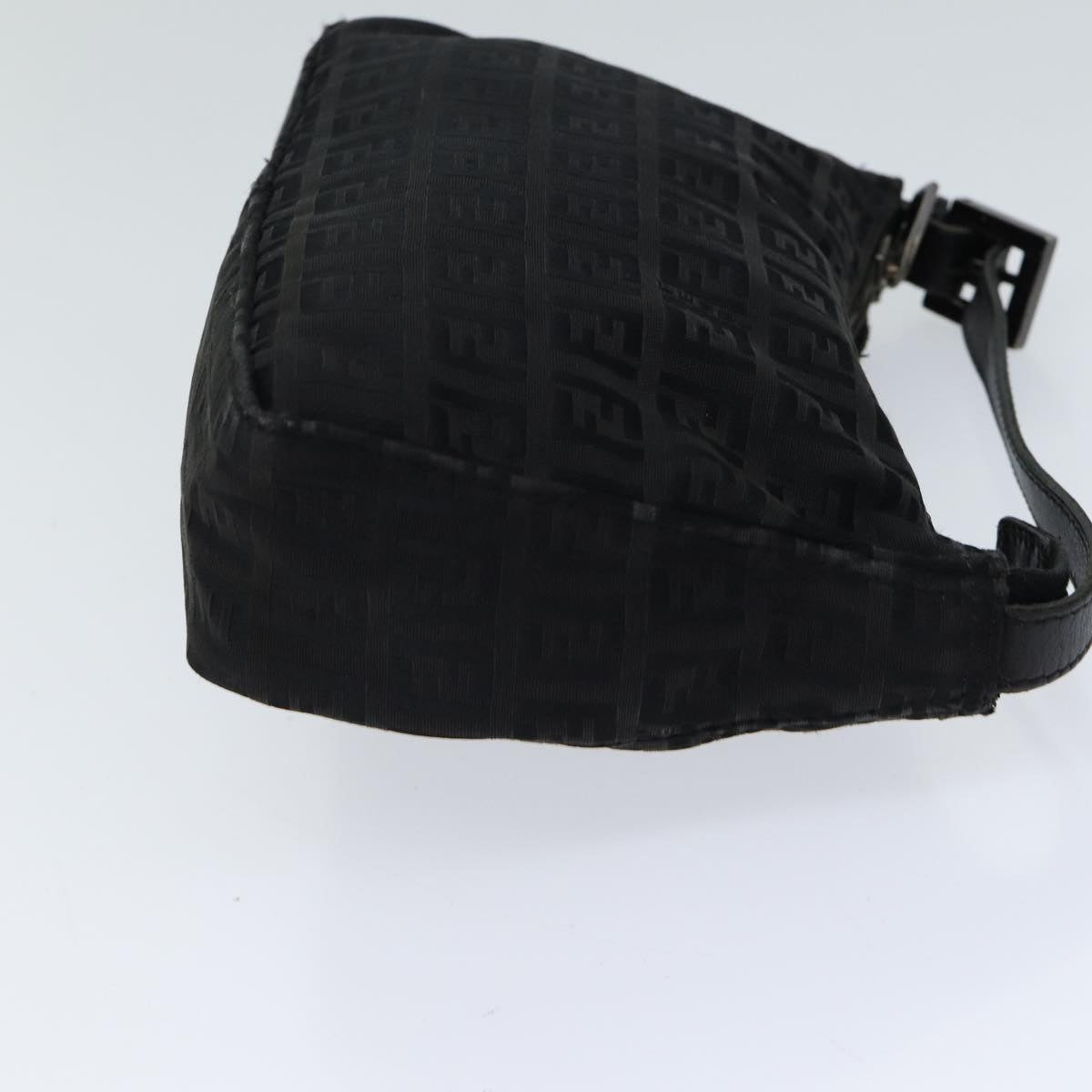 FENDI Zucchino Canvas Hand Bag Blackyk11960