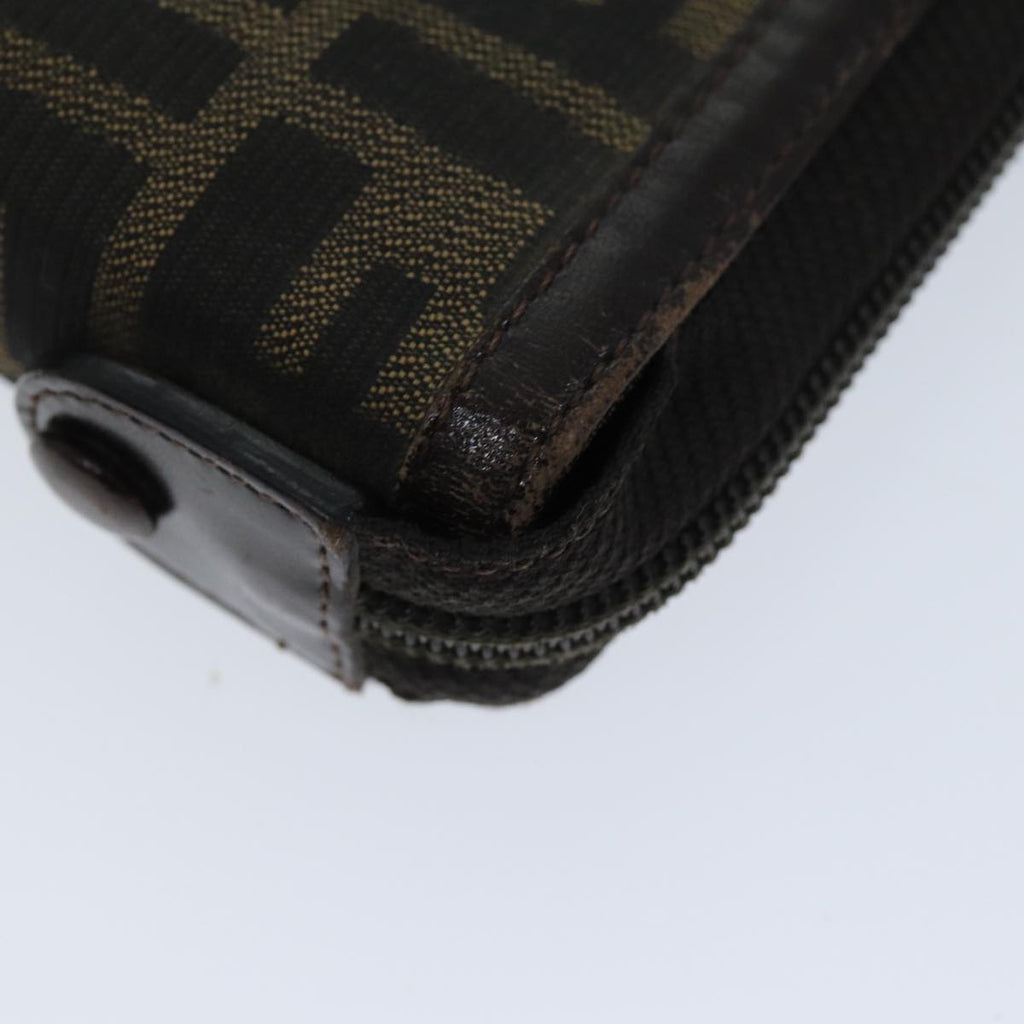 FENDI Zucca Canvas Day Planner Cover Brown Blackyk12048