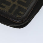 FENDI Zucca Canvas Day Planner Cover Brown Blackyk12048