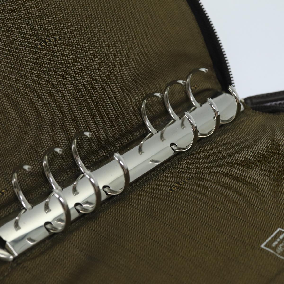 FENDI Zucca Canvas Day Planner Cover Brown Blackyk12048