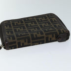 FENDI Zucca Canvas Day Planner Cover Brown Blackyk12048