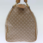 CELINE Macadam Canvas Boston Bag Beige 12053