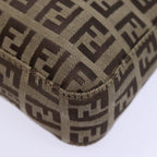 FENDI Zucchino Canvas Hand Bag Beigeyk12057