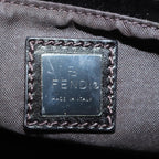 FENDI Zucchino Canvas Hand Bag Beigeyk12057