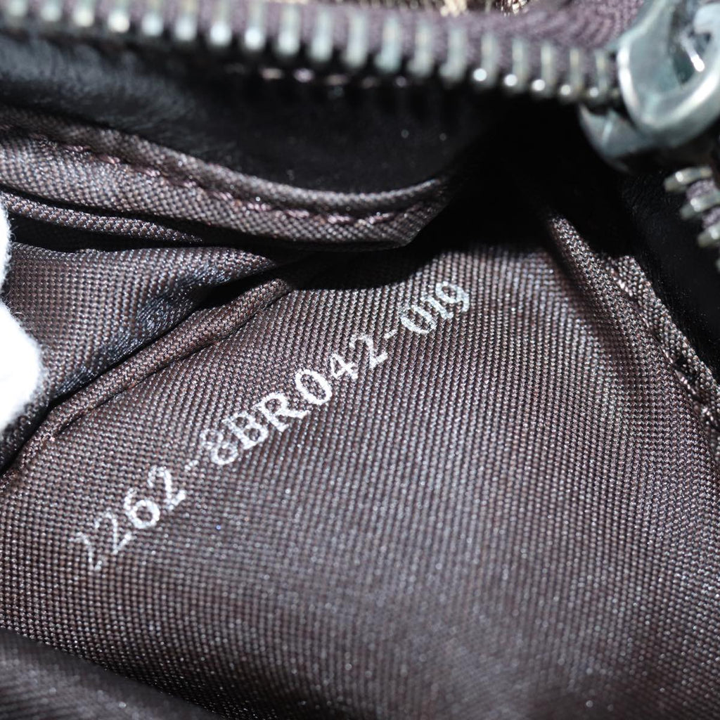 FENDI Zucchino Canvas Hand Bag Beigeyk12057