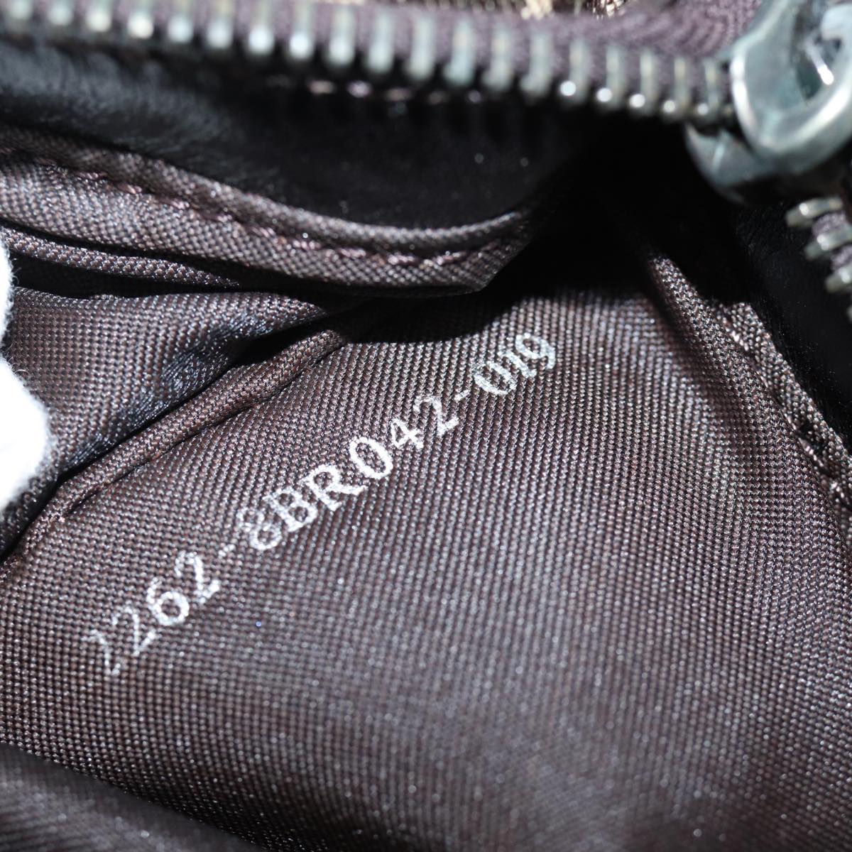 FENDI Zucchino Canvas Hand Bag Beigeyk12057