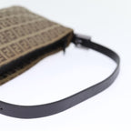 FENDI Zucchino Canvas Hand Bag Beigeyk12057