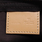 FENDI Zucchino Canvas Hand Bag Beigeyk12110