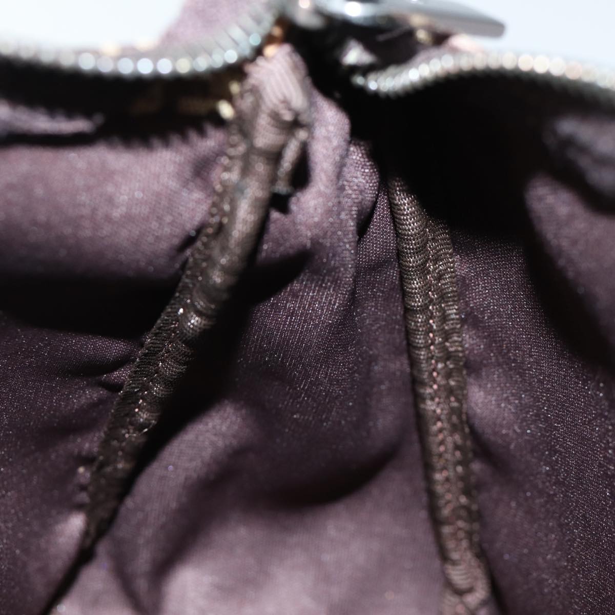 FENDI Zucchino Canvas Hand Bag Beigeyk12110