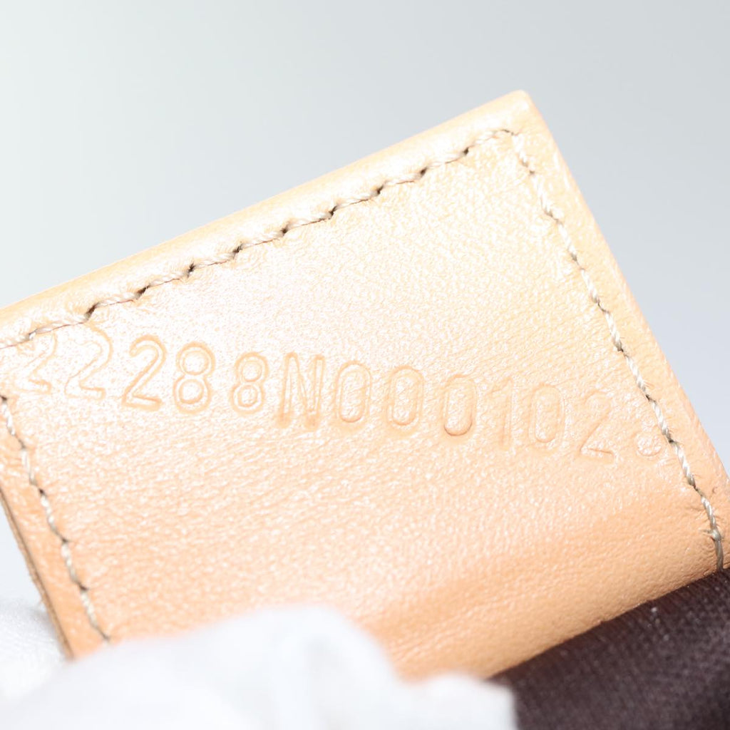 FENDI Zucchino Canvas Hand Bag Beigeyk12110