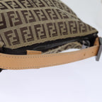 FENDI Zucchino Canvas Hand Bag Beigeyk12110
