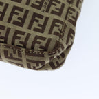 FENDI Zucchino Canvas Hand Bag Beigeyk12117