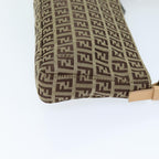 FENDI Zucchino Canvas Hand Bag Beigeyk12117