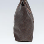 CELINE Macadam Canvas Shoulder Bag PVC Leather 2Set Brown 12251
