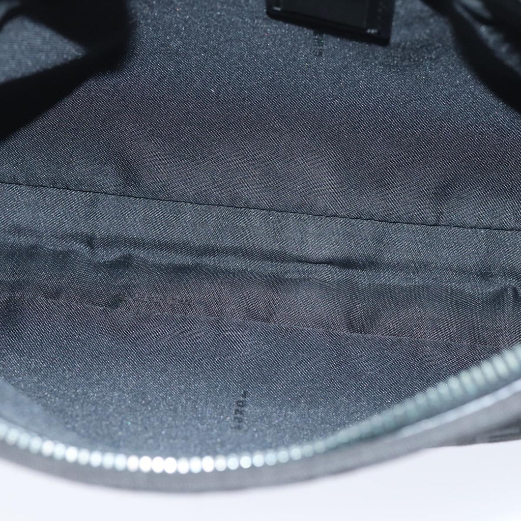 FENDI Zucchino Canvas Hand Bag Blackyk12317