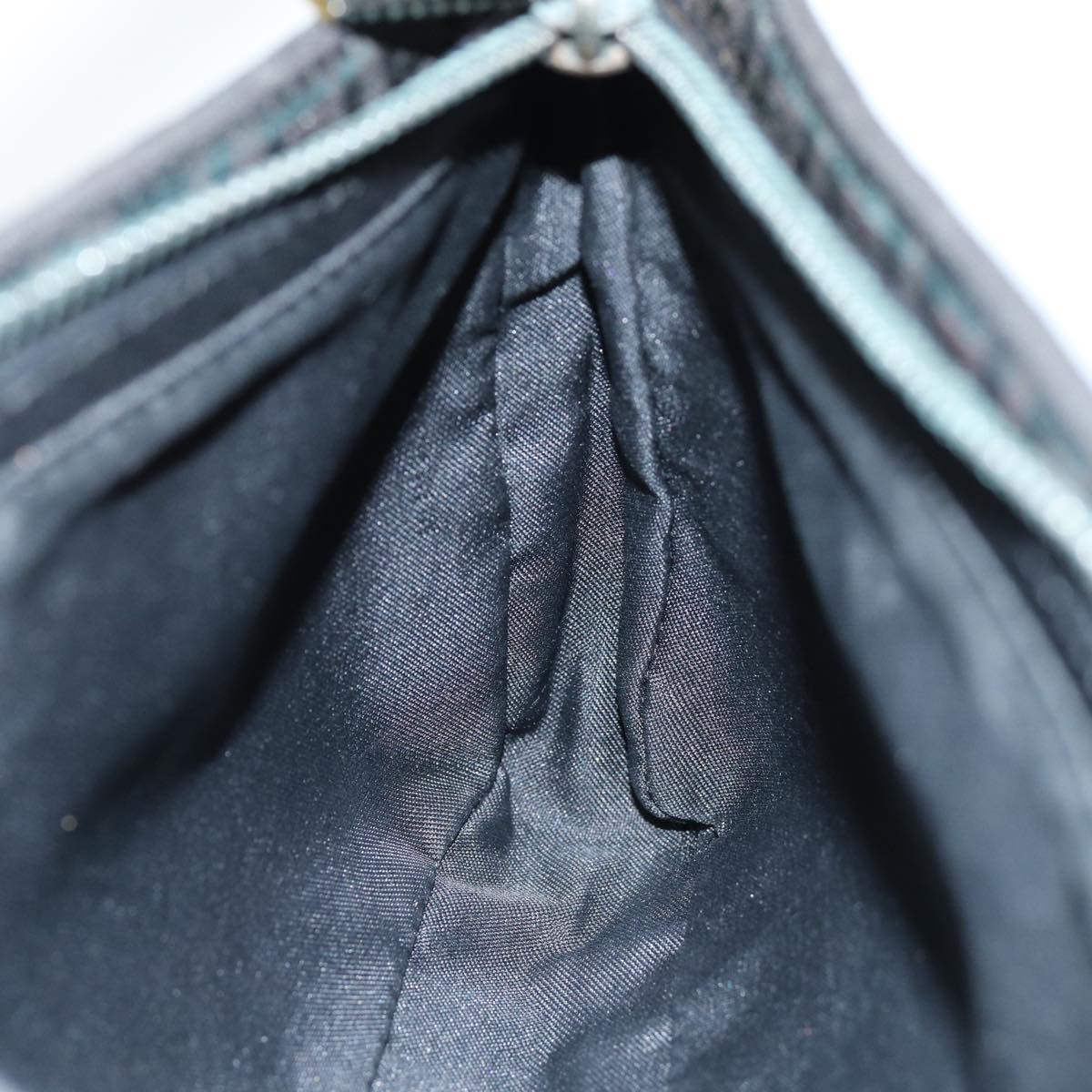 FENDI Zucchino Canvas Hand Bag Blackyk12317