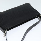 FENDI Zucchino Canvas Hand Bag Blackyk12317