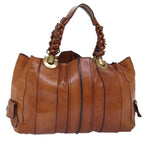 Chloe Tote Bag Leather Brown yk12336