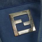 FENDI Tote Bag Leather Blueyk12353